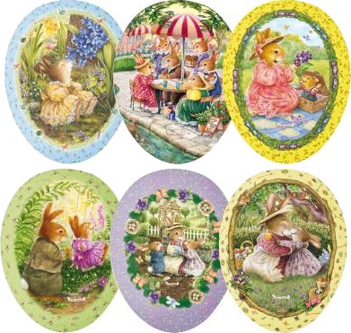 Nestler Påskeegg Holy Pond Hill 15cm