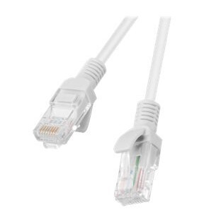 Lanberg Koblingskabel Rj-45 Hann Til Rj-45 Hann 50 Cm Utp Cat 5E Flertrådet Formstøpt Uten Hindringer Grå Ral 7035 En Pakke 10