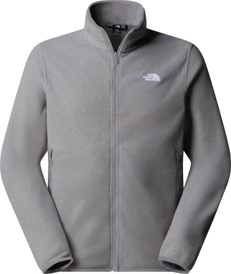 The North Face Men's Glacier Fleece Jacket TNF Mid Grey Heather XXXL