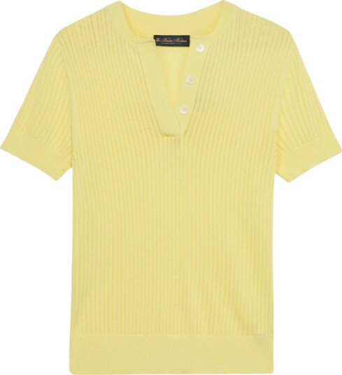 Brooks Brothers Dame Strikkevarer Gul M,
