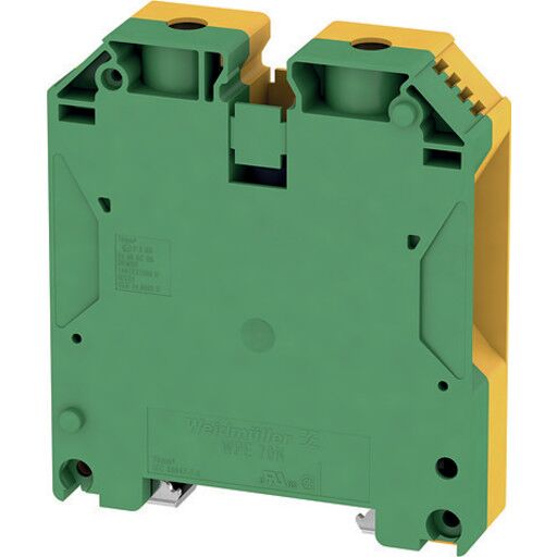 Weidmüller WPE 70N Beskyttelseslederradsplint Type|WPE 70N Elfordeling & strømforsyning