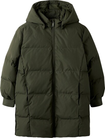 Name It Polstret Jakke NkfMusk Deep Dybder Name It 11 år (146) Dunjakke Armygrønn Grønn