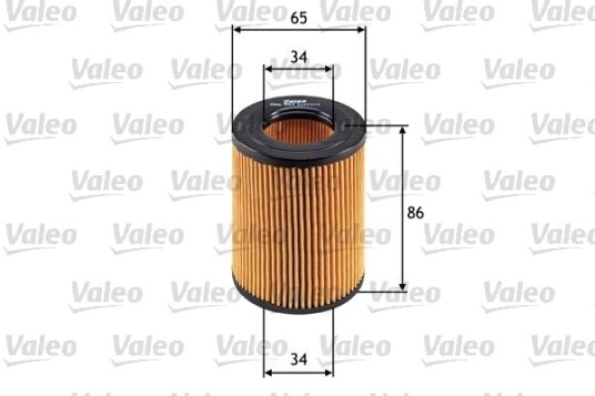 Oljefilter VALEO 586547