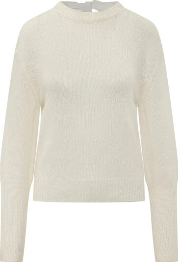 Lanvin Dame Strikkevarer Hvit L,