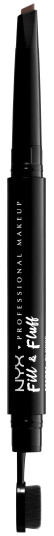 NYX Professional Makeup Fill & Fluff Eyebrow Pomade Pencil Chocolate