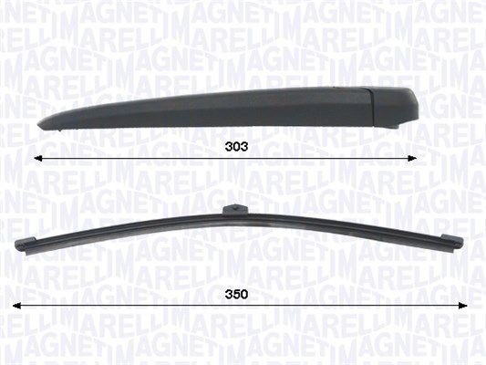 Viskerarmsett vindusspyling MAGNETI MARELLI 000723180461 Viskerarmsett vindusspyling MAGNETI MARELLI 000723180461