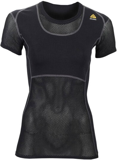 Aclima WoolNet T-Shirt Women M, Jet Black