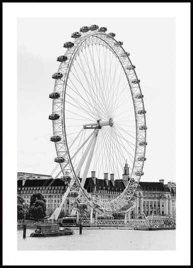 The London Eye Plakat Plakat / 100x150cm