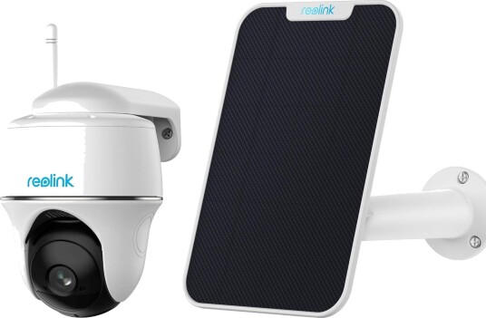 Reolink Overvåkningskamera Argus B420 3mp Med Solcellepanel Hvit
