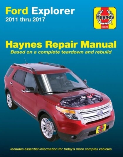 Ford Explorer, 11-17 Haynes Repair Manual Av Haynes Publishing