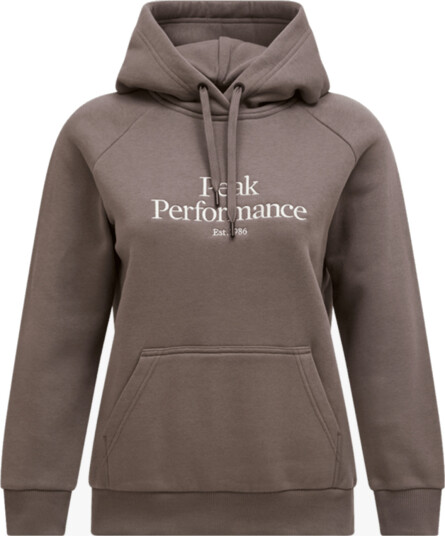 Peak Performance Original Hood Brun L