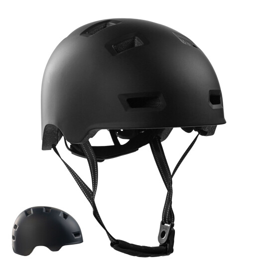 Crazy Safety All Black-hjelm - Svart - M (54-57 cm)