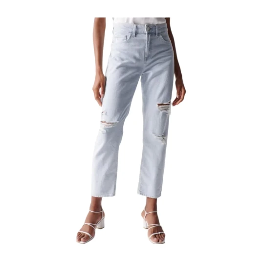 Salsa Dame Jeans Blå W26,