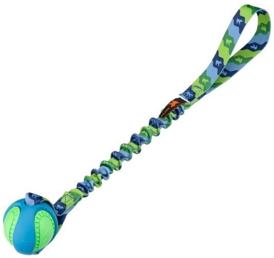 Tug-E-Nuff Powerball Bungee Hundeball (Grønn) Tug-E-Nuff Powerball Bungee Hundeball (Grønn)