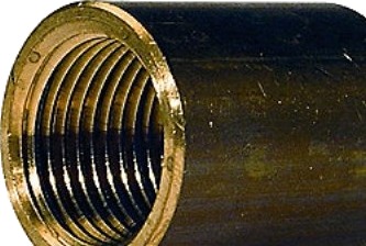Muffe 3/8 Messing - Muffe 3/8 Messing -