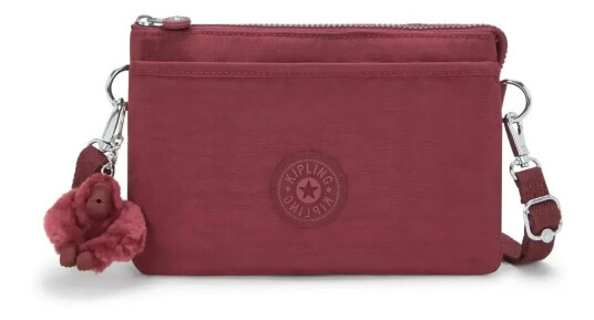 Kipling RIRI crossbody veske Lounge Wine