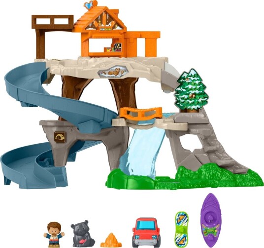 Fisher Price Little People Fjellbane Lekesett Med Bil Fisher Price Little People Fjellbane Lekesett Med Bil