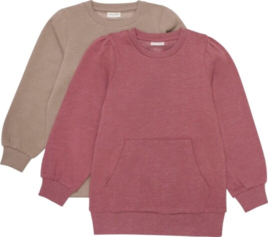 Minymo Sweat Shirt Girl (2-Pack) Brown 128