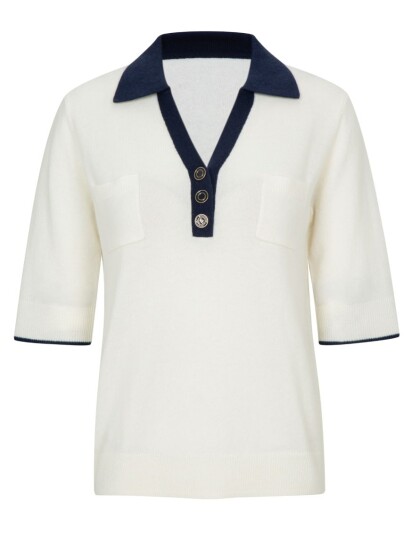 WoolLand Skudeneshavn Ull T-Skjorte, Dame Blue ink M