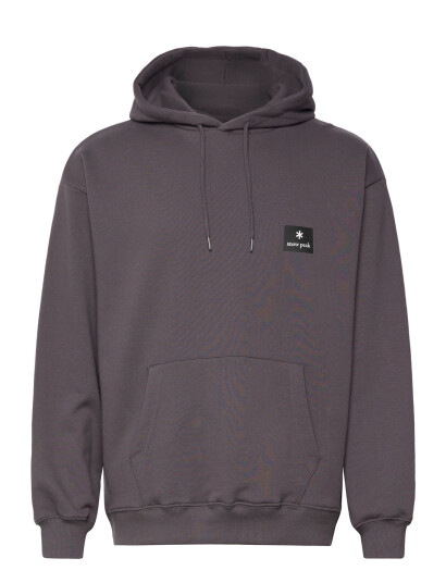 SNOW PEAK Nsd Square Logo Hoodie - Grey - XXL