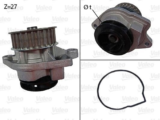 VALEO 506577 Vannpumpe