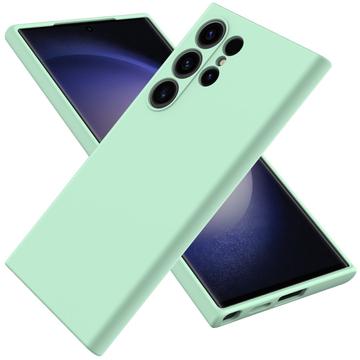 Samsung Galaxy S24 Ultra Liquid Silikondeksel Grønn