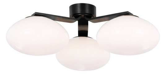 Marisol XL plafond trippel Gun Metal