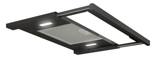 RØROSHETTA SLIDE 60 KJØKKENVENTILATOR, SVART