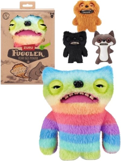 Fuggler Fart Face Interaktiv Prompebamse Med Lyd