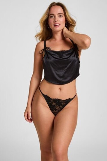 Hunkemöller Thong Viktoria Svart
