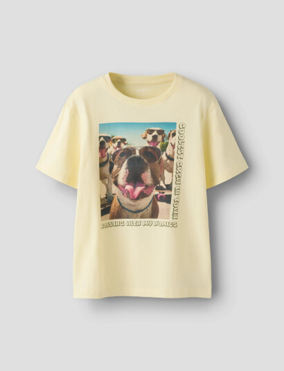 Name It Nkmvoto Ss Nreg Top Yellow 122 128