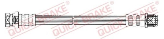 Bremseslange QUICK BRAKE 25.041 Bremseslange QUICK BRAKE 25.041