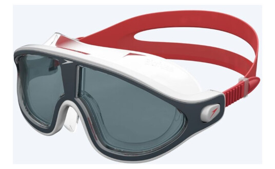 Speedo svømmemaske Biofuse Rift Rød Smoke linse Speedo svømmemaske Biofuse Rift Rød Smoke linse