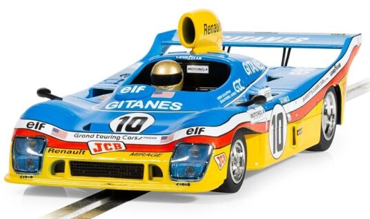 Scalextric Mirage GR8 1:32 Fjernstyrt Racersportsbil Le Mans 1977 Blå