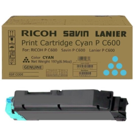 Ricoh 408315 Tonerkassett cyan, 12.000 sider Ricoh 408315 Tonerkassett cyan, 12.000 sider