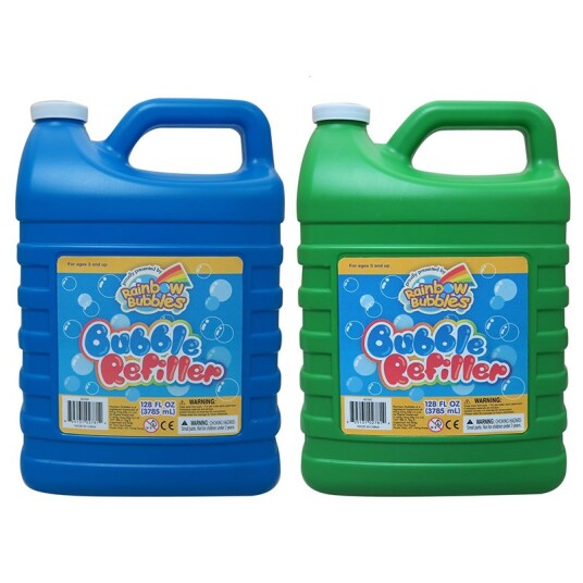 Rainbow Bubbles Såpeboble Refill 3785ml Assortert