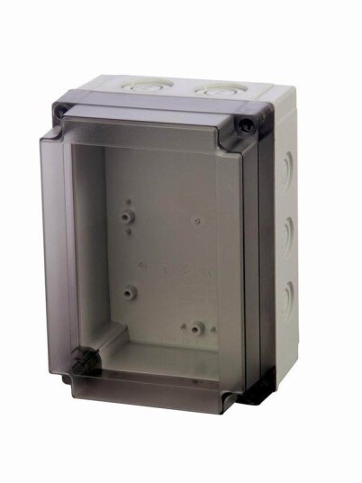 FIBOX Enclosure pc metric smoked transparent cover pcm 150/125 t FIBOX Enclosure pc metric smoked transparent cover pcm 150/125 t