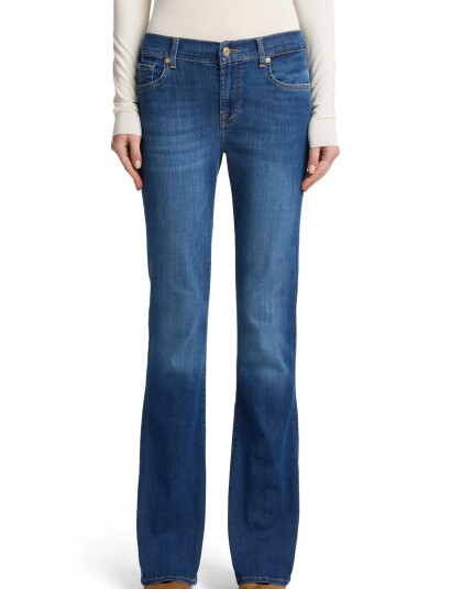 7 For All Mankind Bootcut Duchess Blue 28 x 34