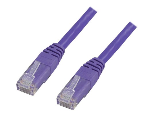 Deltaco 7m U/UTP CAT 6 Koblingskabel RJ-45 Hann/Hann Lilla