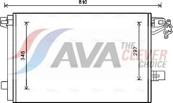 Kondensator, klimaanlegg AVA COOLING SYSTEMS VNA5328D