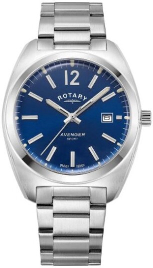 Rotary Dameklokke GB05480/05 Avenger Blå/Stål Ø38 mm