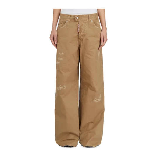 Dsquared Dsquared2 Dame Bukser Beige 3XS