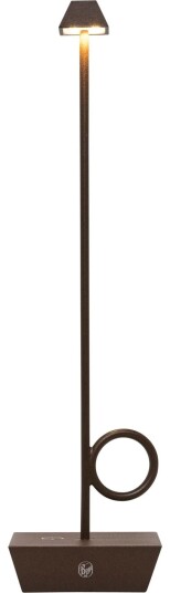 Broggi Bugia Bordlampe 185lm 7 Timer USB A Corten Broggi Bugia Bordlampe 185lm 7 Timer USB A Corten