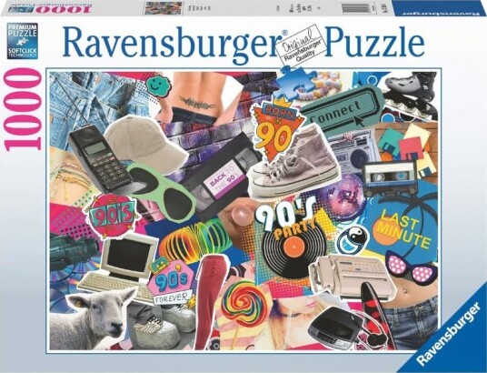 The 90s Puslespill 1000 brikker Ravensburger