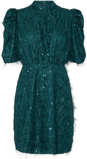 YAS Yasilza 2/4 Sequin Dress Noos   Green   34