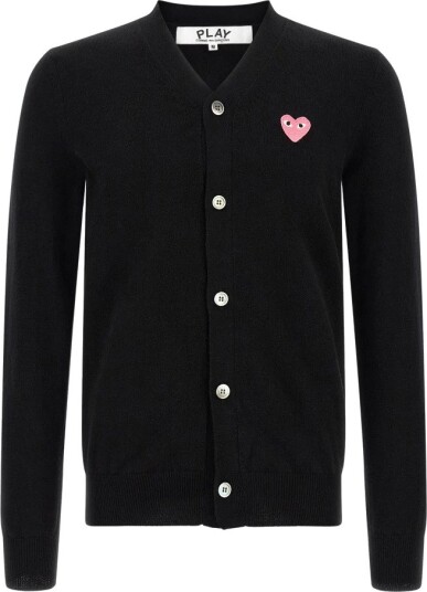 Comme des Garçons Play Herre Strikkevarer Svart L,