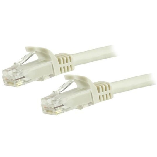 StarTech Patchkabel Cat6 Snagless 15 m Hvit