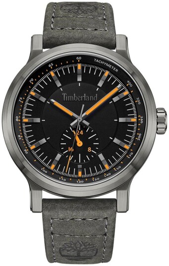 Timberland Herreklokke TDWGF2231003 Driscoll Sort/Lær Ø46 mm Timberland Herreklokke TDWGF2231003 Driscoll Sort/Lær Ø46 mm