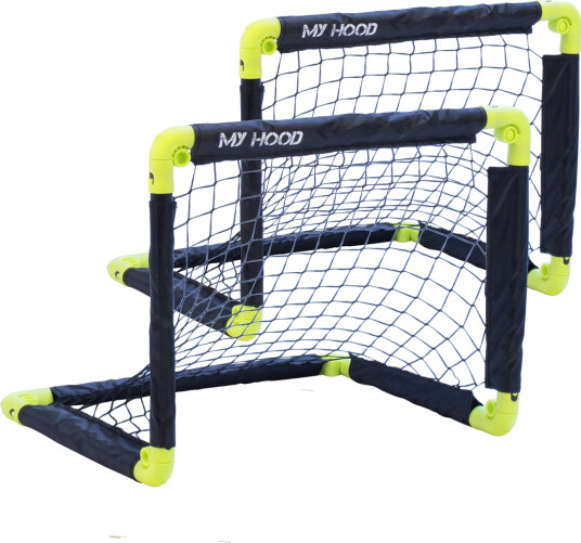 My Hood Sammenleggbart Mini Fotballmål - 2 Stk. Til Utebruk