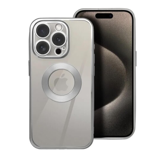 OEM Glam Deksel til iPhone 17 Pro Sølv